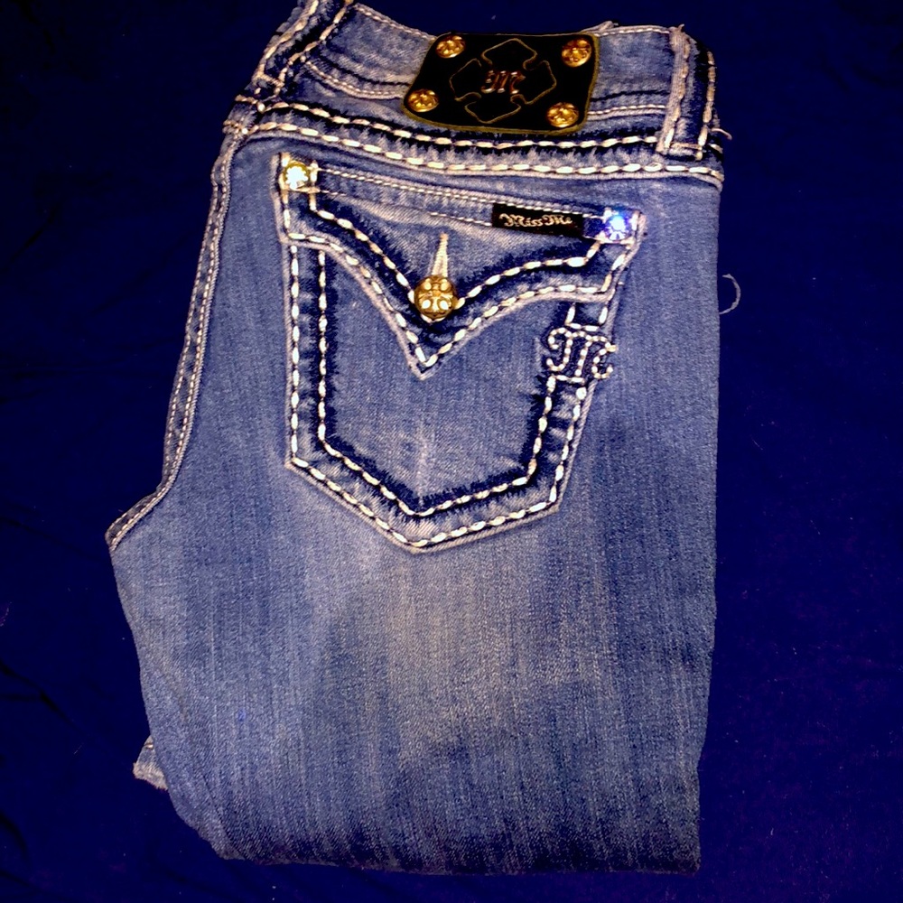 Women’s miss me jeans boot size 28”